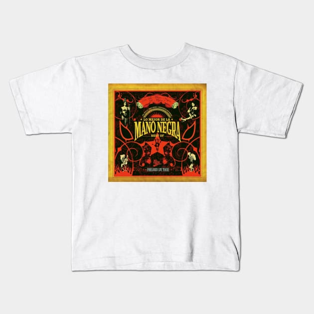 1987 to 1994 Album Cover Kids T-Shirt by Postergrind